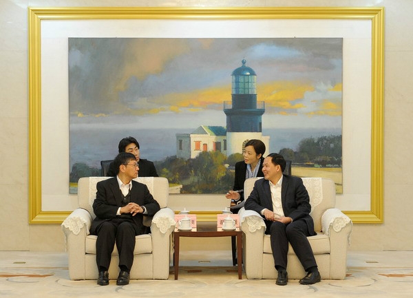 增進(jìn)合作、共謀發(fā)展———常石舟山董事長(zhǎng)拜訪舟山市長(zhǎng)