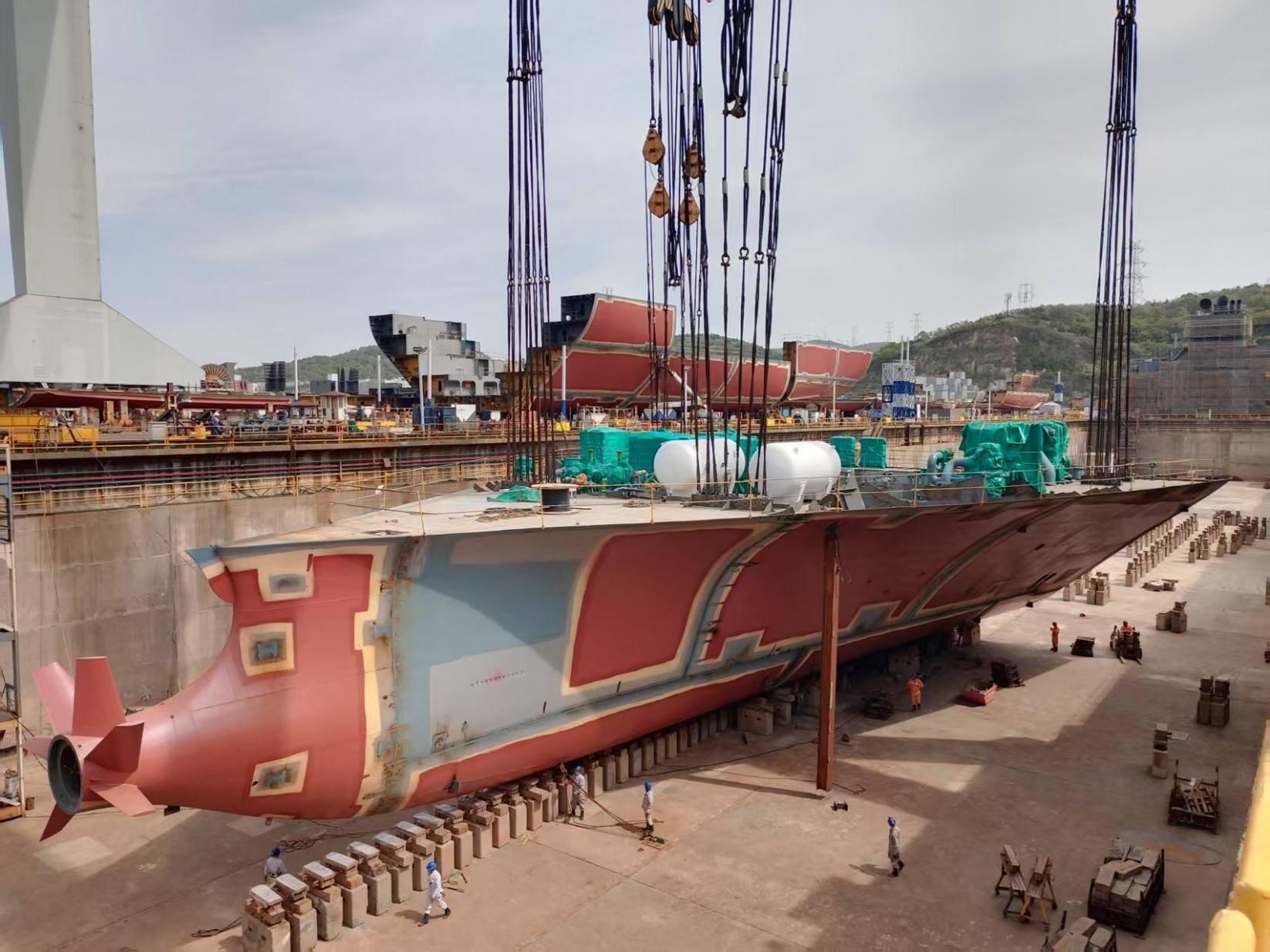 常石造船中國基地，以全球首艘甲醇燃料 5900TEU 型集裝箱運(yùn)輸船挑戰(zhàn)嶄新的未來